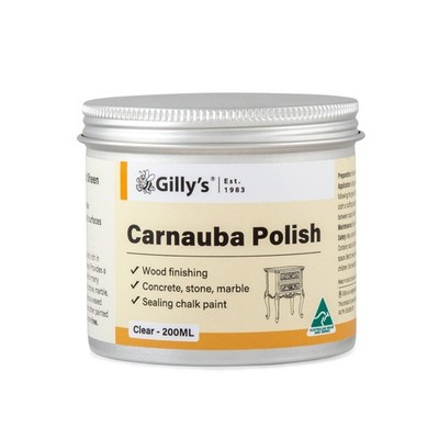 Gilly's 200ml Clear Carnauba Polish Workshop Tool