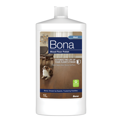 Bona 1L Matt Wood Floor Polish Workshop Tool