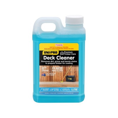 Uni-Pro 1L Deck Cleaner Concentrate - 1L Workshop Tool