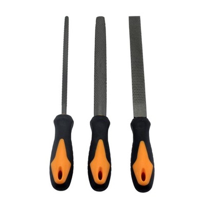 Craftright 3 Piece Wood Rasp File Set Workshop Tool