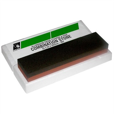 Norton 200 x 50 x 25mm Fine Sharpening Combination Bench Stone Workshop Tool