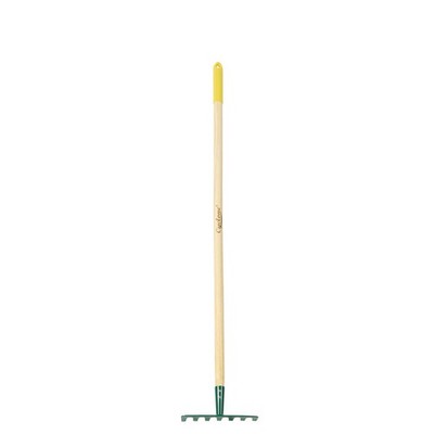 Cyclone Timber Long Handle Kids Soil Rake