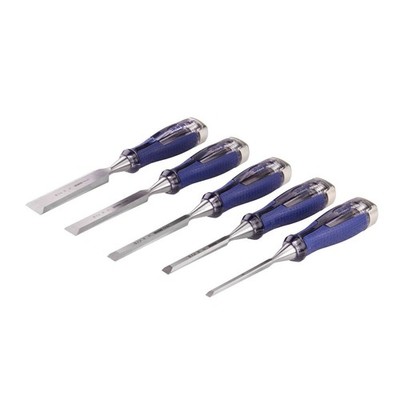 IRWIN Marples High Impact Chisel Set With Strike Cap - 5 pieces Workshop Tool