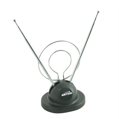 Antsig 14 x 26cm Black Indoor Digital Antenna