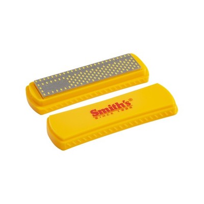Smith's 4" Diamond Sharpening Stone with Cover - Coarse