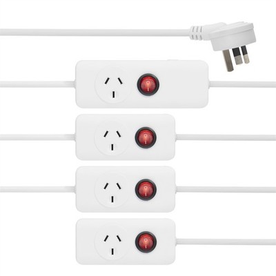 Arlec 4m Extension Lead With 4 Power Outlets Workshop Tool