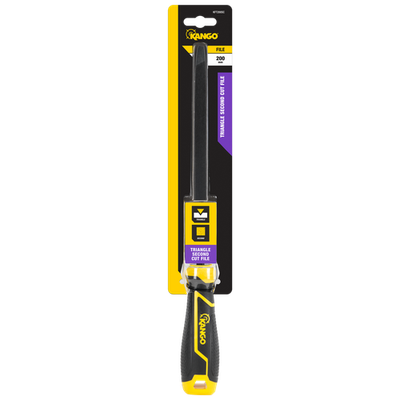 Kango 200mm Triangle Second Cut File Workshop Tool