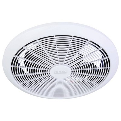 Arlec 200mm White Fan Exhaust Workshop Tool