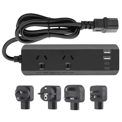 Arlec Powerboard With PD30W USB C Charging Ports Travel Adaptor Kit Car Wiring