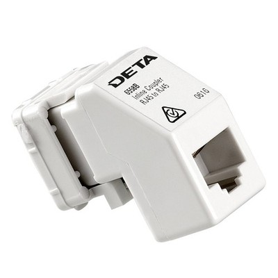 DETA Ethernet Grid Plate Insert RJ45 8P8C