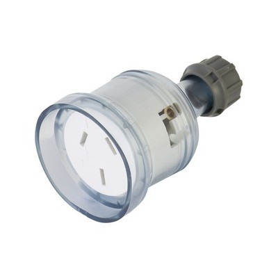 DETA 10A Clear Extension Socket - Clear Workshop Tool