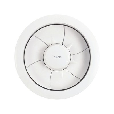 Click 250mm Self Closing Exhaust Fan