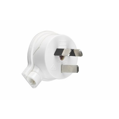 HPM 10A Top Side Entry Plug - White 2 pcs