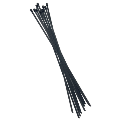 Stainless Steel Cable Ties 360mm X 4.6MM BLACK 316SS 10Pk. Car Wiring Adapter