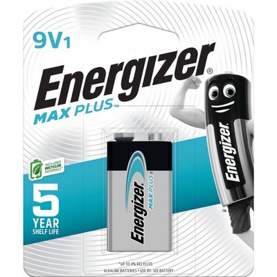 Energizer Max Plus 9V Battery - 1 piece
