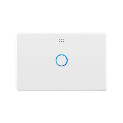 DETA White Gloss Grid Connect Smart Single Gang Touch Light Switch