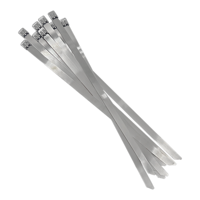 Stainless Steel Cable Ties 360mm X 4.6MM DOUBLE BALL 316SS 10Pk. Car Wiring