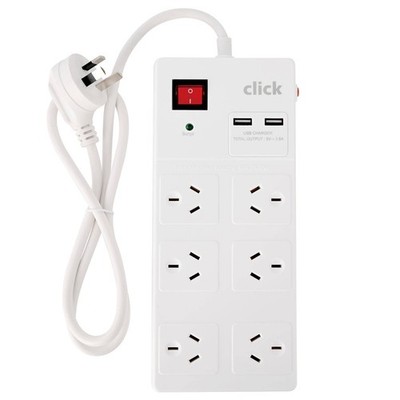 Click 6 Outlet Power board