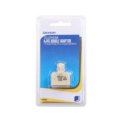 Jackson RJ45 Double Adaptor - 8P8C Car Wiring Adapter