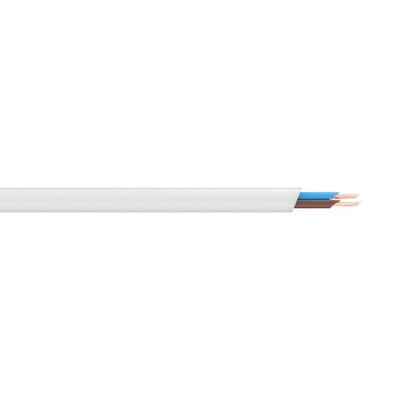 DETA 20m 0.75mm² White 2-Core Cable Car Wiring Adapter