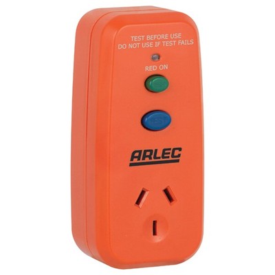 Arlec Single Outlet Safety Switch Workshop Tool