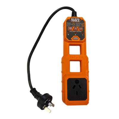 Klein Tools 240V Multi-Function Line Splitter with RCD Test Button Workshop Tool