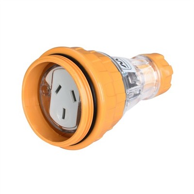 CordTech IP66 Wireable 3 Pin Socket Workshop Tool