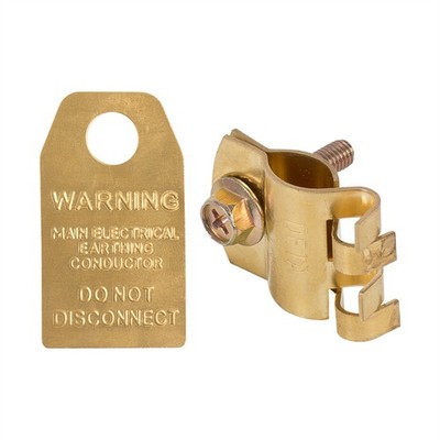 DETA Earth Clamp And Warning Tag 2 pcs