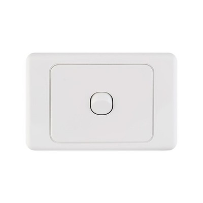 DETA White Single Switch - 10 pieces