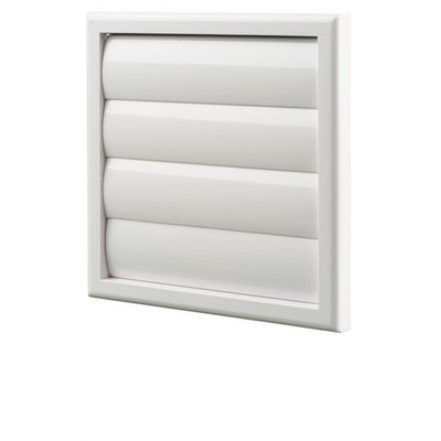 Blauberg 125mm White Square Gravity Grille