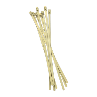 Stainless Steel Cable Ties 200MM X 4.6MM 10Pk. SANDY Car Wiring Adapter