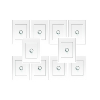 HPM VIVO 1 Gang Wall Switch 10PK