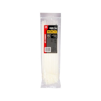 Gardner Bender 280 x 4.3mm Double-Lock Cable Ties - 100 pieces