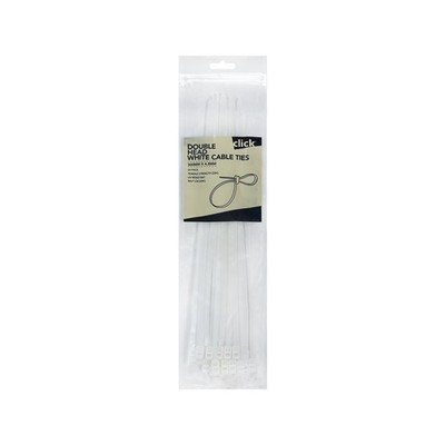 Click 300mm Double Headed Cable Tie - 25 pieces Car Wiring Adapter