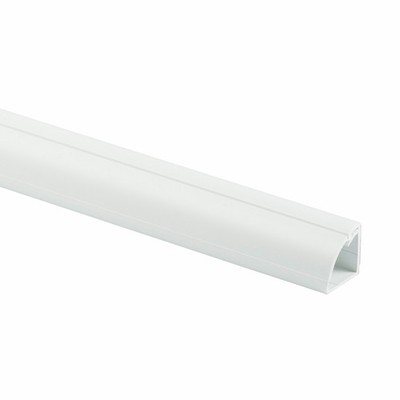 D-Line 2m White Cable Management Quadrant Adhesive Cover Car Wiring Adapter