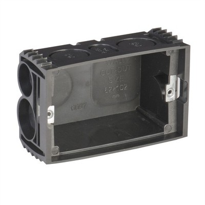 DETA Wall Mounting Box With Adjustable Lugs 2 pcs