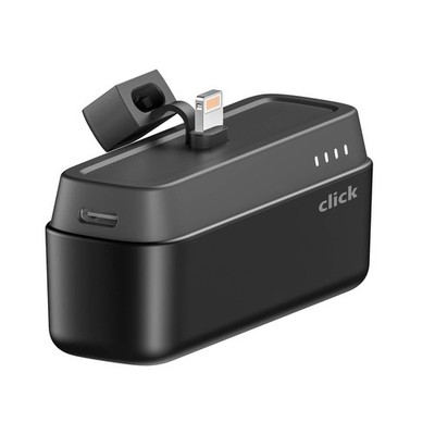 Click Power Bank Lightning With Phone Holder Car Charger