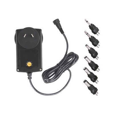 Antsig 9-24 VDC Multi Voltage Power Supply With Plug Adaptors TV Cable