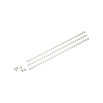 Wiremold CordMate II 12ft White Cord Cover Kit Electronics
