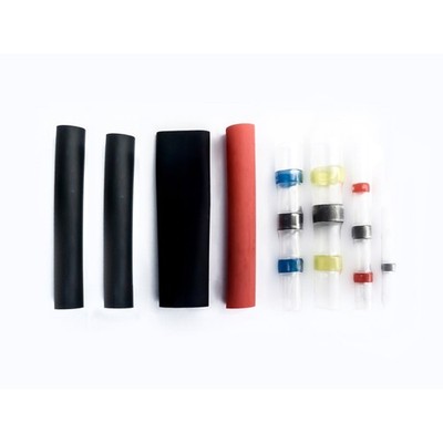 Cobra Cable Management Kit Colour Heatshrink - 76 Pieces Car Wiring Adapter