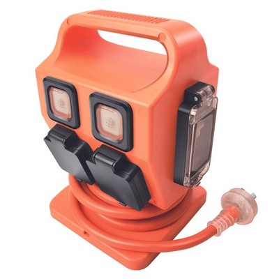 Click 4 Outlet Portable Power Block Door Hardware