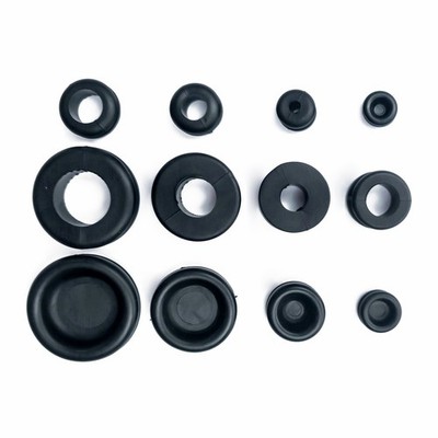 Click 99 Piece Cable Management Kit Grommet Connectors Car Wiring Adapter