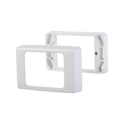 DETA Mounting Block With Clip-On Cover 2 pcs Door Hardware