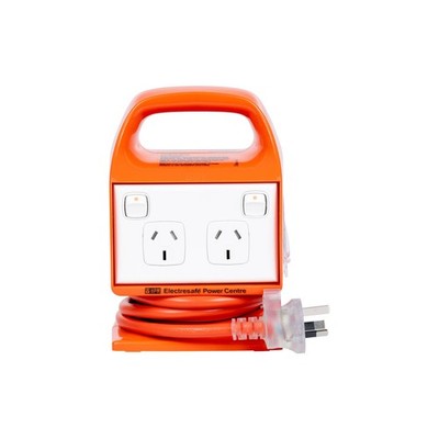 HPM Worksite Portable Powerboard With USB Type A And C Car Charger