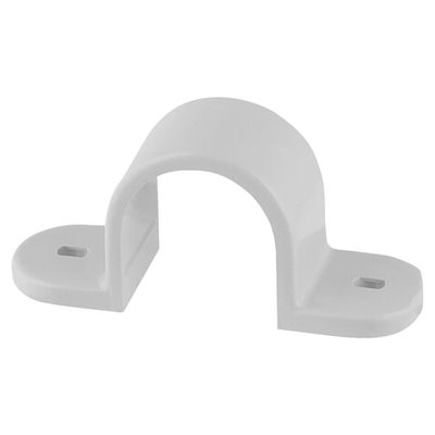 DETA 20mm Grey PVC Conduit Mounting Saddle 10 pcs