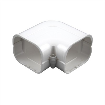 Stahl 100mm Air Conditioning Conduit Flat Elbow