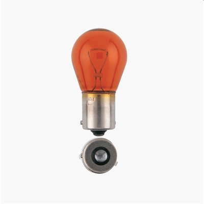 Narva 12V 21W BAU15s Amber Incandescent Stop/Tail & Indicator Globe - 2 pieces