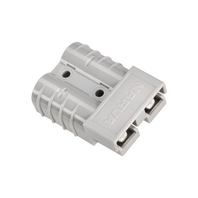 Narva 50A Grey Heavy-Duty Connector Housing with Copper Terminals Car Wiring