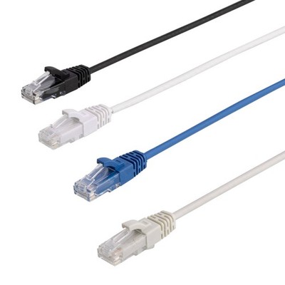 Antsig 15cm Ultra Thin CAT6A RJ45 Ethernet Cable - 12 pieces