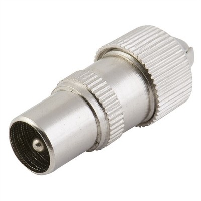 Antsig 75 OHM Metal Line TV Plug 2 pcs